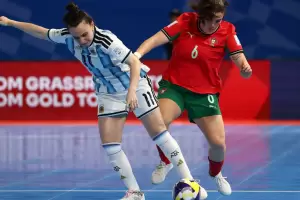 Dura derrota de Argentina ante Portugal en el Mundial de Futsal femenino