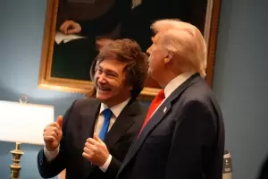 Trump elogi a Milei: "Est haciendo a la Argentina grande de nuevo"