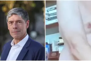 Incmodo momento en el juicio por la causa Cuadernos: Abal Medina apareci semidesnudo