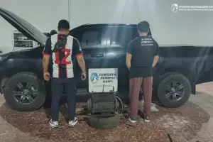 Secuestraron una camioneta melliza en un taller mecnico en Catamarca