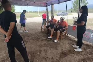 Catamarca: el Servicio Penitenciario y Madasa SRL montan un puesto clave de asistencia para peregrinos