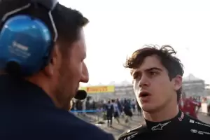 Colapinto, ltimo en la grilla: "Si adelante hay un poco de lo, puedo recuperar posiciones"