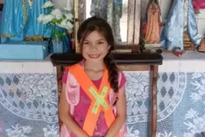 Francesca, la peregrina de 8 aos que camin hasta Catamarca y emocion a todos