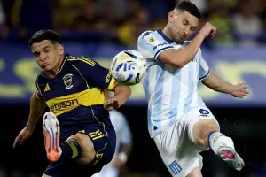 Racing le gan a Boca 1-0  y es el primer finalista del Torneo Clausura