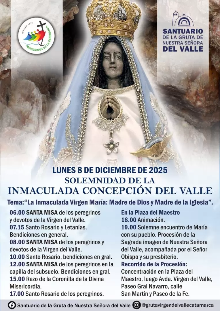 programa virgen lunes