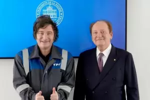 Milei recibi en Olivos al premio Nobel Robert C. Merton