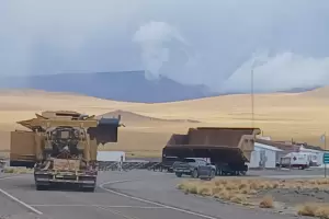 Alerta por el transporte de equipos mineros de gran porte sobre la Ruta 60