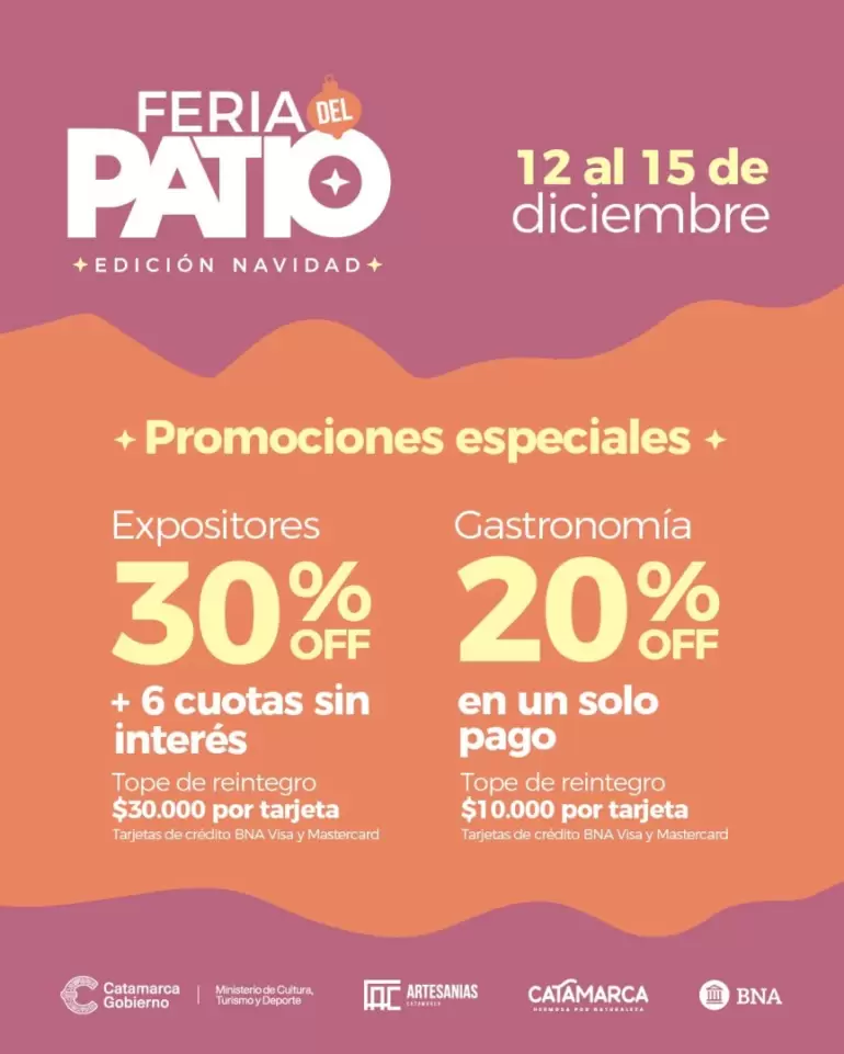 descuento feria patio