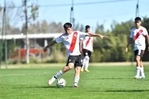 Messi Cup: River sufri un empate 2-2 ante el Barcelona en la ltima jugada
