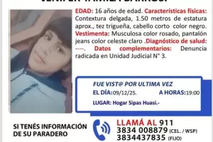 Buscan intensamente a una adolescente de 16 aos desaparecida en Catamarca