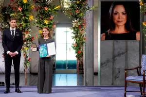 Mara Corina Machado: "Agradezco en nombre del pueblo venezolano, estoy en camino a Oslo"