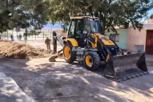 Fiambal incorpora al barrio 30 Viviendas a la red cloacal
