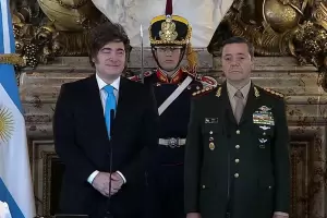 Presti jur como ministro de Defensa y avanzar en la reorganizacin de la cpula militar