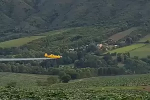 Preocupacin en Balcozna por fumigaciones areas con agroqumicos cerca de viviendas