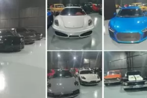 Allanamiento en la finca adjudicada a Tapia: secuestraron 45 autos y 7 motos