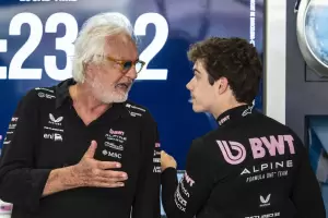 Briatore elogi a Colapinto: "Hoy todos en Alpine creen en l"