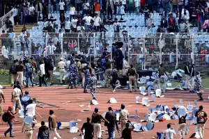 Detuvieron al organizador del evento de Messi tras los incidentes en el estadio de Calcuta