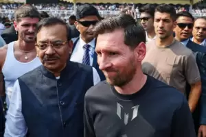 Detuvieron al empresario indio que organiz� la gira de Messi