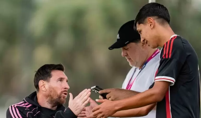 messi cup river plate