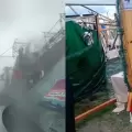 Fuerte tormenta con granizo caus destrozos en la Feria del Patio y varias zonas de la Capital