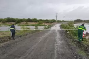 Rutas en Catamarca: cortan el paso de enlace entre el Pantanillo y el aeropuerto