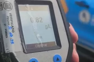 En Catamarca, detectan a chofer con alcoholemia positiva en control sorpresa