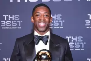 Demb�l� gan� el premio The Best al mejor jugador del a�o