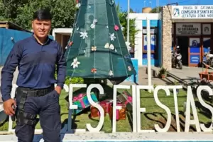 Catamarca: polic�a h�roe le salv� la vida a una ni�a de dos a�os