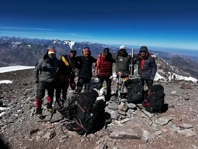 aconcagua Luz Mar�a Santana