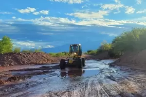 Restablecen el tr�nsito en la Ruta 3 tras las crecidas, pero persisten cortes en Tinogasta