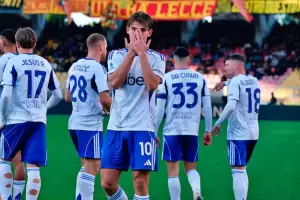 Gol y asistencia: Nico Paz brill� en la goleada de Como ante Lecce