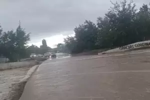Catamarca: interrumpen el tr�nsito en la RN 40 por crecida de r�os en Santa Mar�a