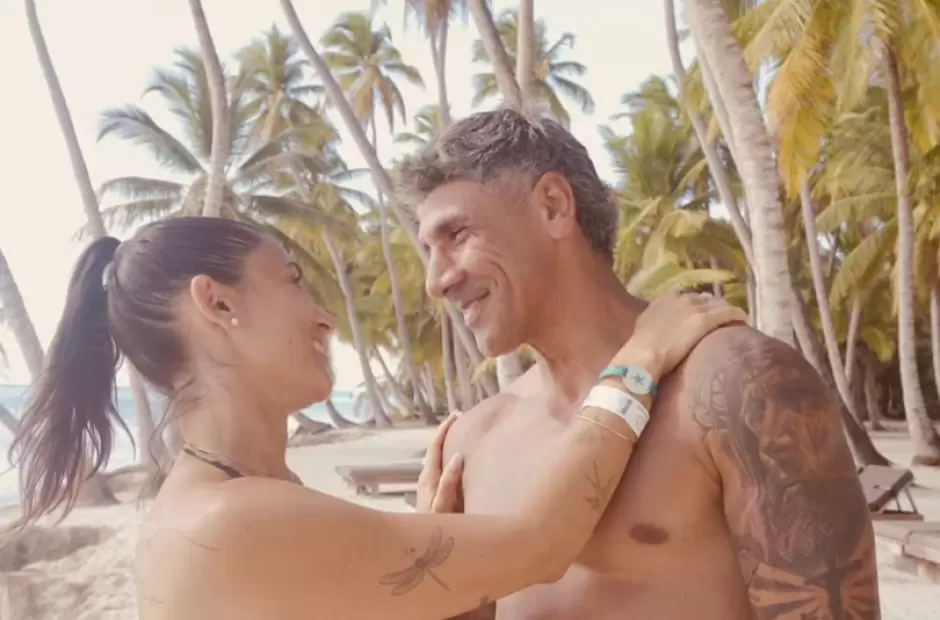 Cata D�az con su actual pareja, Juli Bielawski