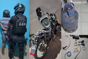 Catamarca: aprehenden a un hombre y secuestran moto y otros elementos