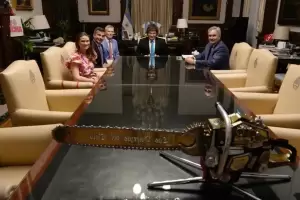 Milei recibi� en Casa Rosada al viceprimer ministro de Nueva Zelanda, David Seymour