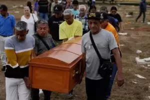Venezuela: sepultaron a una de las v�ctimas por el ataque de Estados Unidos