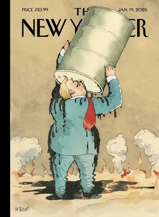 trump Guzzler the new yorker
