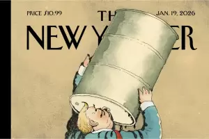 "Guzzler": la pol�mica portada de The New Yorker sobre Trump tras la captura de Maduro