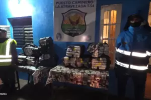 Catamarca: secuestran cerca de 100 kilos de hojas de coca en un operativo policia