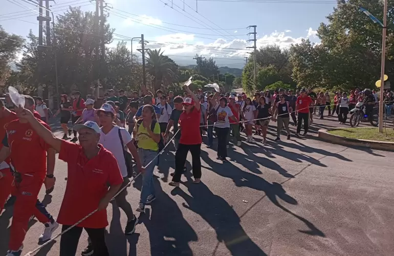 bicentenario esqui� misa caminata