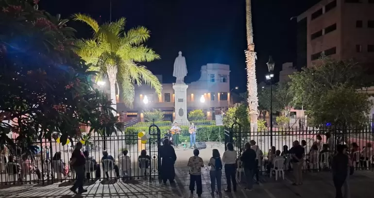 bicentenario esqui� misa caminata