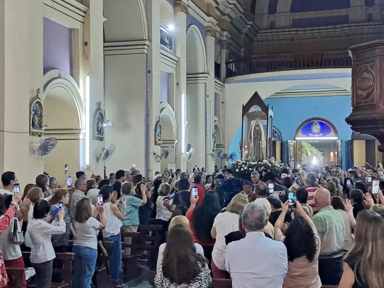 bicentenario esqui� misa caminata