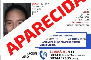 Catamarca: encontraron a una joven de 18 a�os que estaba desaparecida