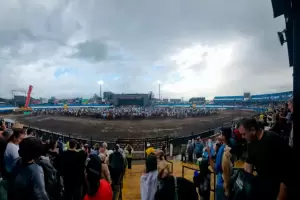 Por la lluvia, se suspendi� la sexta noche del Festival de Jes�s Mar�a