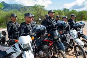 Bel�n puso en funcionamiento el Grupo Especial Motorizado