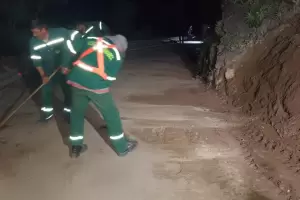 Catamarca: Vialidad habilit� el tr�nsito en la Cuesta de Los �ngeles