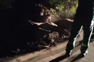 Catamarca: alerta por el desprendimiento de rocas en la Cuesta de El Portezuelo