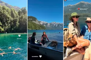 Juliana Awada apuesta al entorno natural de la Patagonia tras su separaci�n