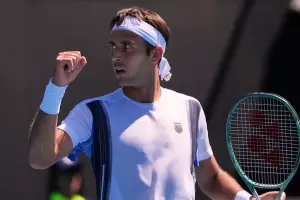 Etcheverry venci� a Arthur Fery y se meti� en la tercera ronda del Abierto de Australia