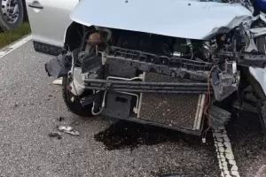 Accidente m�ltiple interrumpe el tr�nsito en la Ruta Nacional 38 a la altura de La Bajada, en Catamarca